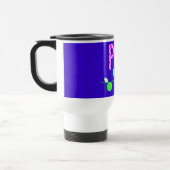 Fysieke therpist-cadeaus met unieke grafische kaar reisbeker (Links)