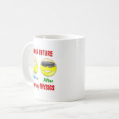 Fysieke toekomst koffiemok (Voorkant links)