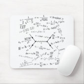 Fysieke vergelijkingen en formules muismat (Met muis)