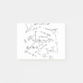 Fysieke vergelijkingen en formules post-it® notes (Voorkant)