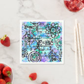 Fysieke vergelijkingen geek servet (Insitu)