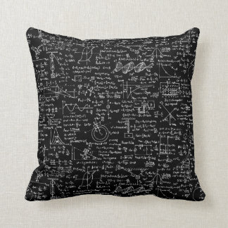 Fysieke vergelijkingen op zwart // kussen