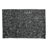 Fysieke vergelijkingen op zwart // kussensloop (Voorkant)