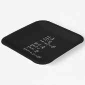 Fysieke Wiskunde Formule Studenten Leerleraar Uitn Papieren Bordje (Gebogen)