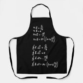 Fysieke Wiskunde Formule Studenten Leerleraar Uitn Schort (Voorkant)