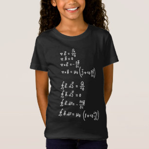Fysieke Wiskunde Formule Studenten Leerleraar Uitn T-shirt