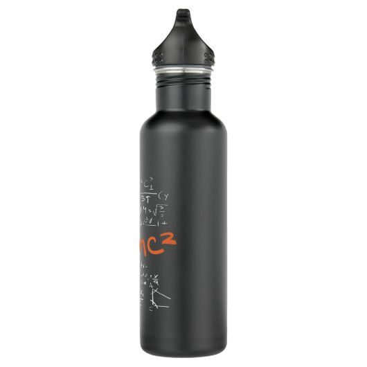 Fysieke Wiskunde Formule voor docent-student EMC2 Waterfles (Rechts)