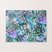 Fysieke Wiskunde Symbolen Legpuzzel (Horizontaal)