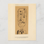Fysiognomic Riddle van Paul Klee Feestdagenkaart (Voorkant)
