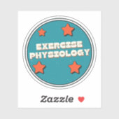 Fysiologie van de Oefening Sticker (Vel)