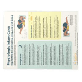 Fysiologische Baby Care Scheur-weg (Nederlands) Notitieblok