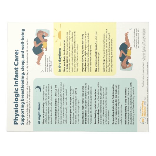 Fysiologische Baby Care Scheur-weg (Nederlands) Notitieblok (Voorkant)