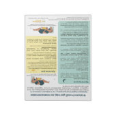 Fysiologische Baby Care Scheur-weg (Oekraïens) Notitieblok (Linkerzijde)