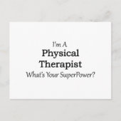 Fysiotherapeut Briefkaart (Voorkant)