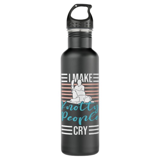 Fysiotherapeut Chiropractor Osteopath Waterfles (Voorkant)