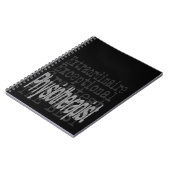 Fysiotherapeut Extraordinaire Notitieboek (Linkerzijde)