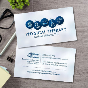 Fysiotherapeut - Fysiotherapie Visitekaartje