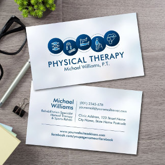 Fysiotherapeut - Fysiotherapie Visitekaartje