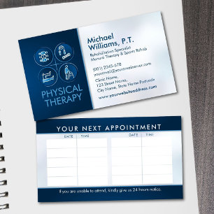 Fysiotherapeut - Fysiotherapie Visitekaartje