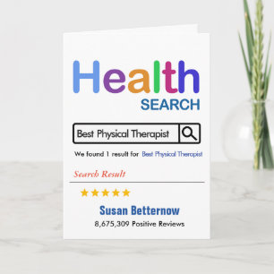 Fysiotherapeut Grappig Gift Beste Tandarts Bedankkaart