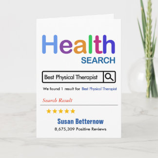 Fysiotherapeut Grappig Gift Beste Tandarts Bedankkaart