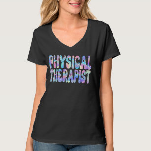 Fysiotherapeut Groovy terug naar school leraren T-shirt