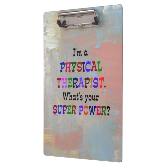 Fysiotherapeut Klembord (Links)