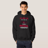 Fysiotherapeut Meisjes PT Vrouwen Fysiotherapie Hoodie (Voorkant volledig)