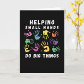 Fysiotherapeut of massagetherapeut kaart (Gele Bloem)