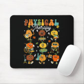 Fysiotherapeut Pompoen Herfst Thanksgiving Muismat (Met muis)