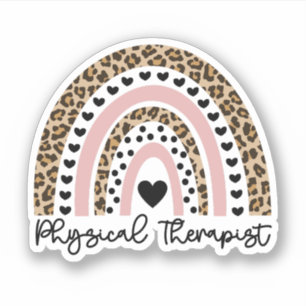 Fysiotherapeut Rainbow, Fysiotherapie Sticker