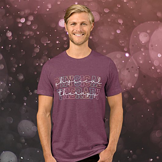 Fysiotherapeut Unisex Tri-Blend Shirt