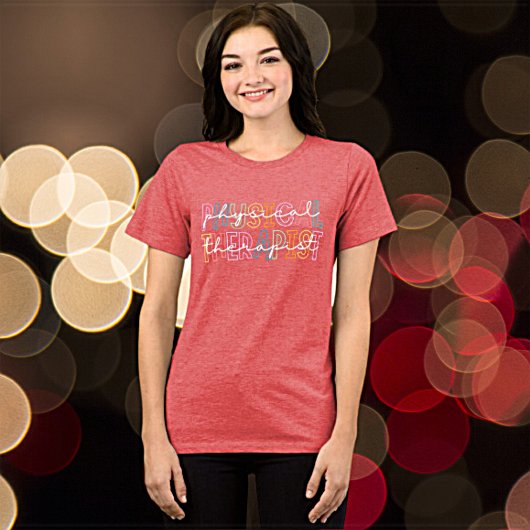 Fysiotherapeut Unisex Tri-Blend Shirt