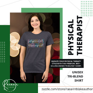 Fysiotherapeut Unisex Tri-Blend Shirt