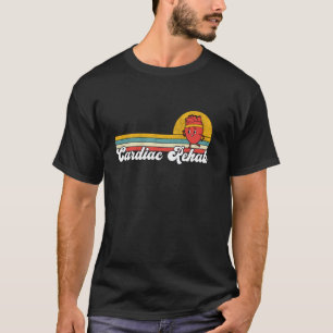 Fysiotherapeut verpleegkundige revalidatieteam har t-shirt