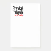 Fysiotherapeuten doen het beter post-it® notes (Voorkant)