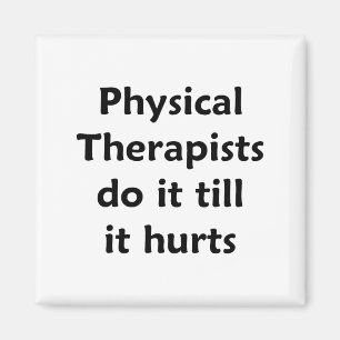 Fysiotherapeuten doen het tot het Magnet pijn doet