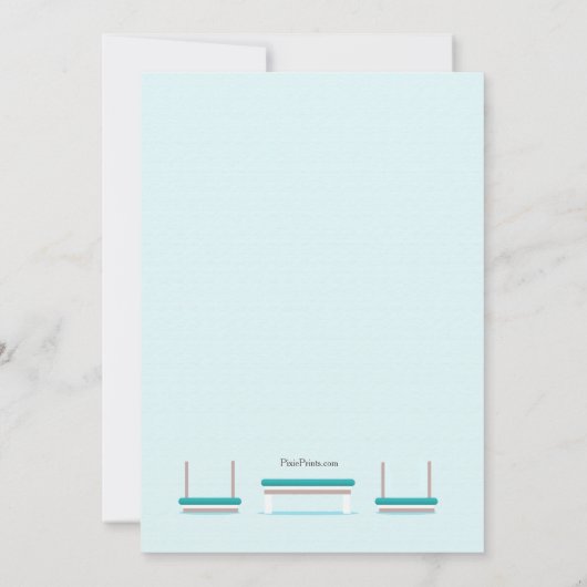 Fysiotherapie Afstuderen uitnodiging (Achterkant)