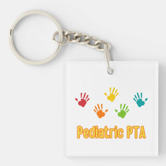 Fysiotherapie-assistent voor kinderen sleutelhanger