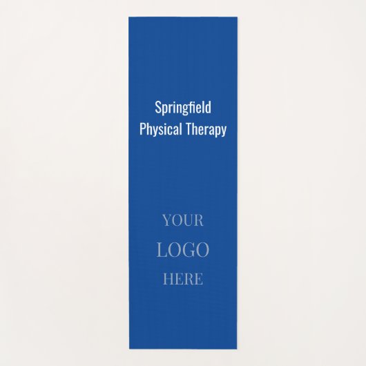 Fysiotherapie Business Yoga Mat met logo (Voorkant)