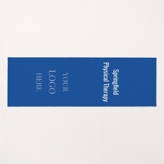 Fysiotherapie Business Yoga Mat met logo (Voorkant (horizontaal))