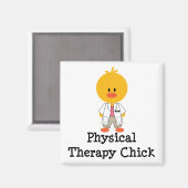 Fysiotherapie Chick Magnet (Voorkant / Achterkant)