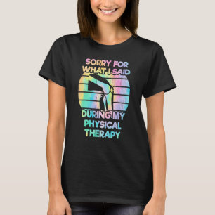 Fysiotherapie Chirurgie Herstel Knievervanging T-shirt