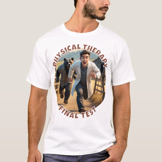Fysiotherapie - Eindtoets T-shirt (Voorkant)