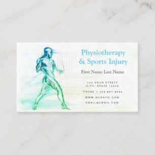 Fysiotherapie en sportletselschade Visitekaartje