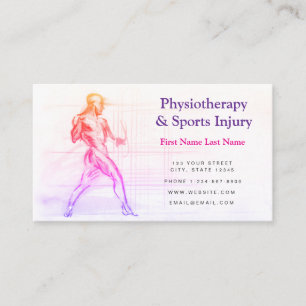 Fysiotherapie en sportletselschade Visitekaartje