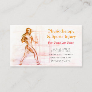 Fysiotherapie en sportletselschade Visitekaartje