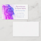 Fysiotherapie en sportletselschade Visitekaartje (Voorkant / Achterkant)
