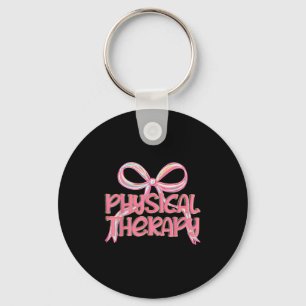 Fysiotherapie Esthetische Roze Coquette Bow Y2k P Sleutelhanger