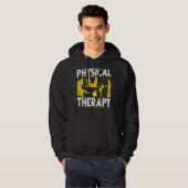 Fysiotherapie Fysiotherapeut PTA Physiother Hoodie (Voorkant volledig)
